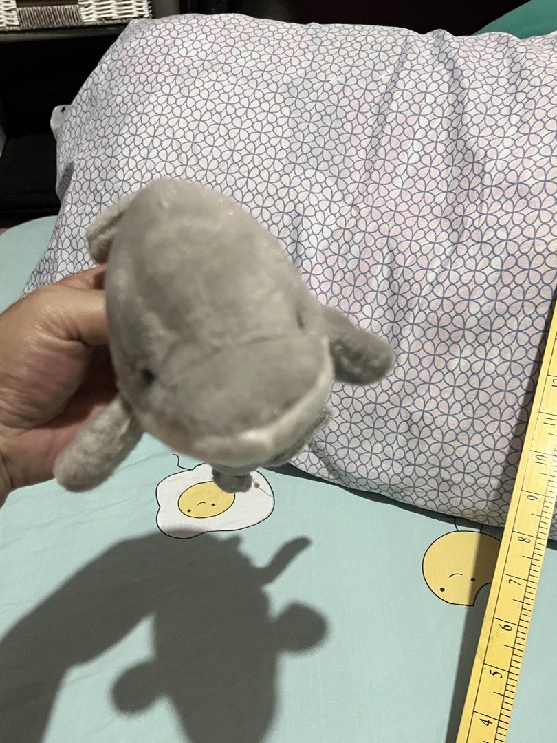 Dolphin plush (Category: Plushies & Soft Toys) located in Paranaque City. Submitted by bonsaiart (Listing ID 1462836282, Image 2). Description: Pre owned Good condition 80( fixed)+ sf Payment first policy (gcash/ paymaya) Shipping ONLY (J&t) NO TO COD NO TO MEETUP NO TO COP (LBC) No breaking of set or bundle.