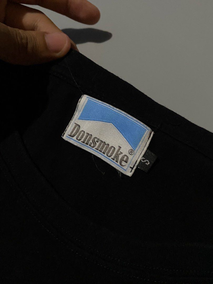 DONSMOKE (Category: Tshirts & Polo Shirts ) located in Imus. Submitted by streetclubph (Listing ID 1462832850, Image 3). Description: SMALL W 21 L 27 NO ISSUE AND GOOD CONDITION.