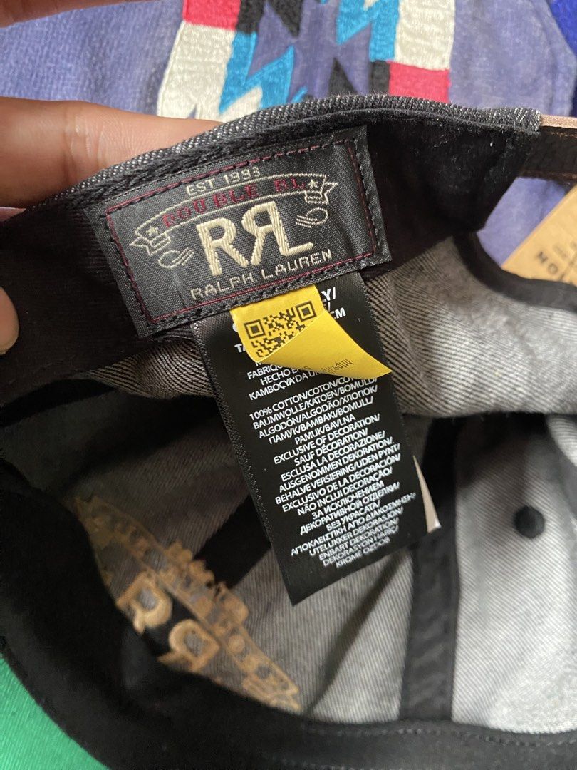 DOUBLE RL DENIM CAP (Category: Caps & Hats) located in Baguio. Submitted by archival.store (Listing ID 1462706821, Image 2). Description: .
