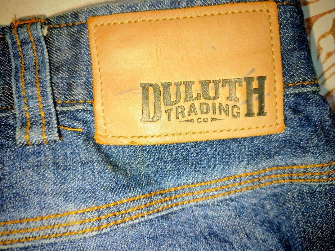 Duluth Trading Co. Flex Ballroom Carpenter Jeans (Category: Jeans) located in Baguio. Submitted by luxeloomarchive (Listing ID 1462857447, Image 3). Description: Duluth Trading Co. Flex Ballroom Carpenter Jeans ​Upgrade your workwear or everyday style with these durable and comfortable Duluth Trading Co. Flex jeans. Designed for maximum ease of movement, these carpenter-style denim pants feature extra utility pockets and sturdy construction built