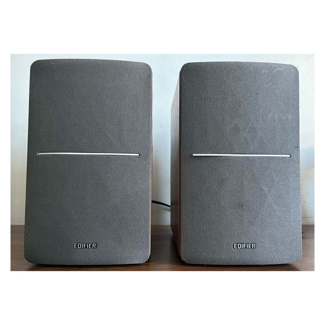 EDIFIER R1280DB 42W Bookshelf Speaker (Category: Soundbars, Speakers & Amplifiers) located in Pasig City. Submitted by califinestcollectibles (Listing ID 1462757876, Image 3). Description: EDIFIER R1280DB 42W Bookshelf Speaker EL#0037 No box with issue, pls see in the pictures posted Model: R1280DB Power Output: 42W total continuous power (21W + 21W RMS). Drivers: 4-inch bass/mid-range driver and a 13mm silk dome tweeter per speaker. Connectivity