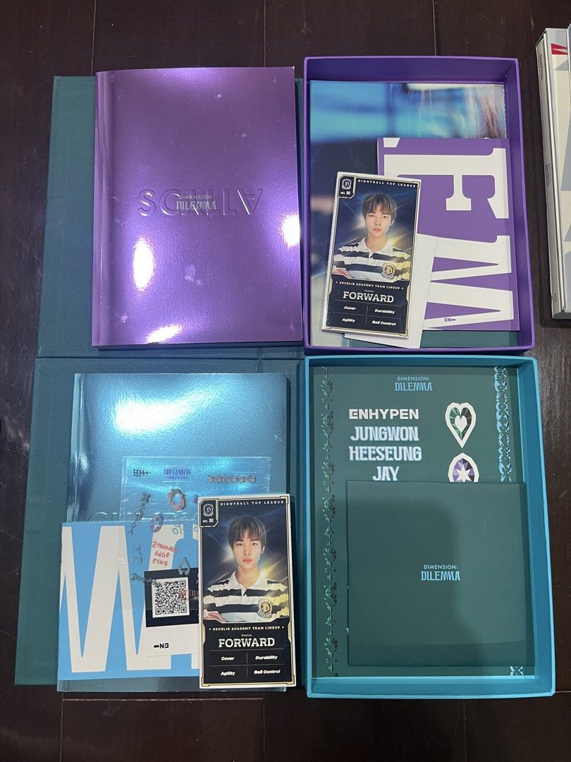 ENHYPEN Albums (Category: CDs & DVDs) located in Paranaque City. Submitted by ryujaesu (Listing ID 1462828001, Image 2). Description: ‼️ Price is negotiable if buying more than one album ✅Border: Day One - ₱100 ✅ Dimension: Dilemma Charybdis - ₱150 ✅ Dimension: Dilemma Scylla - ₱150 ✅✅ Dimension: Dilemma Mini Album CD - ₱50 ✅ Answer: No - ₱150 ✅ Answer: Yet - ₱150 .