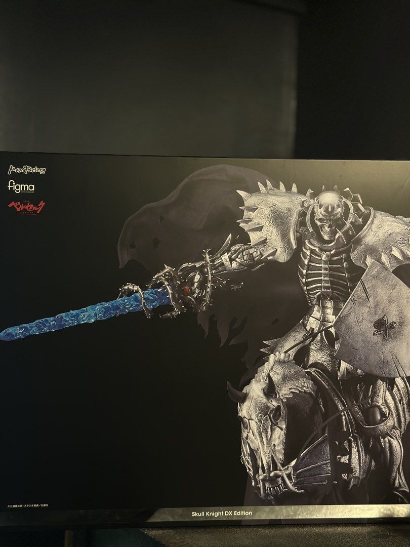 figma Skull Knight DX Edition Berserk (Category: Figurines & Statues) located in Dasmarinas. Submitted by yewriah (Listing ID 1462709473, Image 1). Description: - Figma Skull Knight DX Edition -Displayed -Most accessories unused MOP: Bank/GCash MOD: Lalamove/Grab , LBC COD/COP at buyer’s expense .