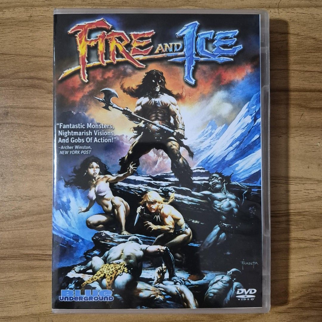 Fire and Ice (1:1 DVD Copy) (Category: CDs & DVDs) located in Kabankalan. Submitted by Videoshop.ph (Listing ID 1462834406, Image 1). Description: FIRE AND ICE (1983, Animation, Dark Fantasy) PG 13+ Format: DVD Region: All NTSC No. of Disc: 1 Aspect Ratio: Widescreen Language: English Subtitle: English Casing: Keep Case DVD COPY – 1:1 RECOPY FROM ORIGINAL ✔️ Recopied from original DVD ✔️ Complete original menu & features ✔️ Original audio/subtitl