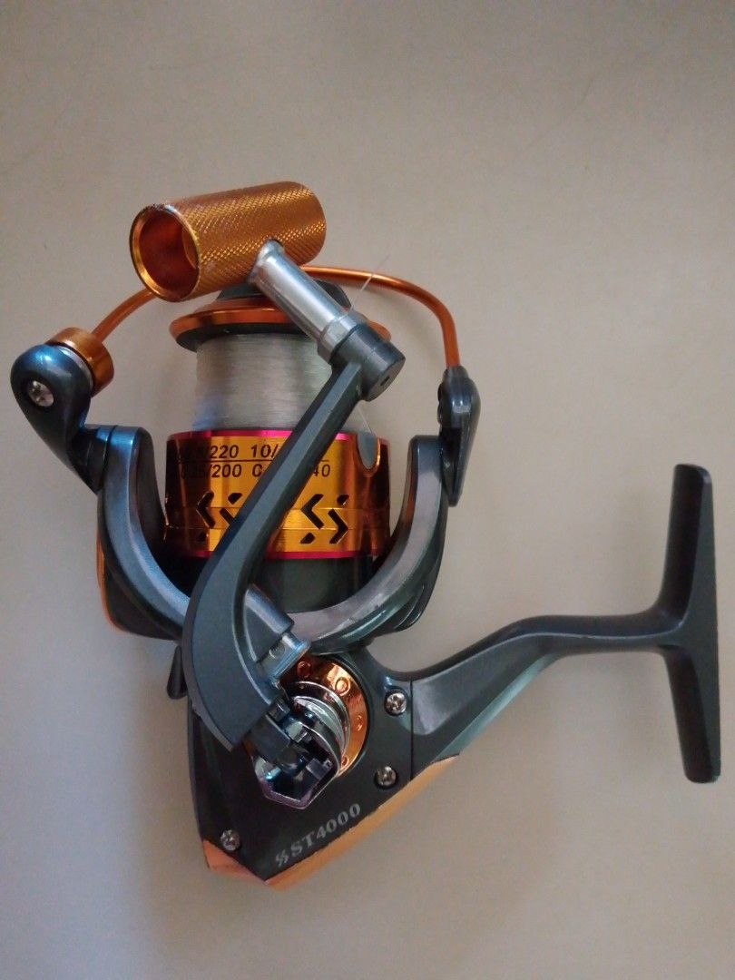 Fishing Reels Assorted Brands 3 (Category: Fishing) located in Binan City. Submitted by ollkorrect (Listing ID 1462711678, Image 2). Description: Sougayilang ST4000 spinning reel, gear ratio 5.5:1(500php) Daiwa Crossfire LT 2500 (1200php nego) Baitcasting Reel – 18+1BB, 7.2:1 Gold (800php) Baitcasting Reel – 18+1BB, 7.1:1 Blue (800php) for MORE REELS go to: Fishing Reels Assorted Brands 1 https://carousell.app.link/kkSfVtwpy6b Fishing Reels Assor