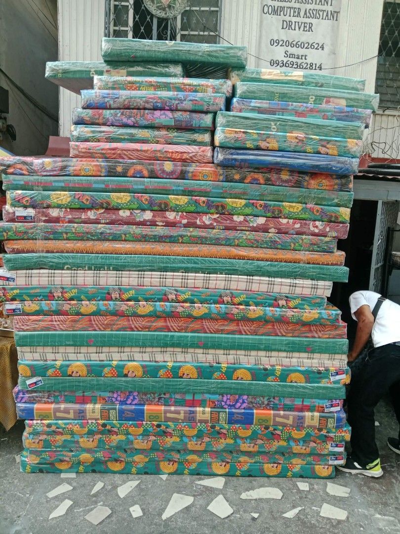 Foam mattress mega foam (Category: Bed Frames & Mattresses) located in Manila. Submitted by swiftwhale.5a7586 (Listing ID 1462746310, Image 1). Description: DIRECT MESSAGE ME FOR MORE DETAILS ! STARTTING PRICE 750 ORDINARY FOAM MATTRESSES 💻 ACTIVE ON MESSENGER✔️ 📞(09206602624) 📞(09664191550) LEGIT ONLINE SELLER ORDERS NOW DELIVERY LATER ❤️ 📌URATEX FOAM 📌JOLLY FOAM 📌MEGA FOAM 📌 URATEX TRIFOLD MATTRESS 📌STEEL BED 📌DOUBLE DECK 📌RTYPE 📌 SP