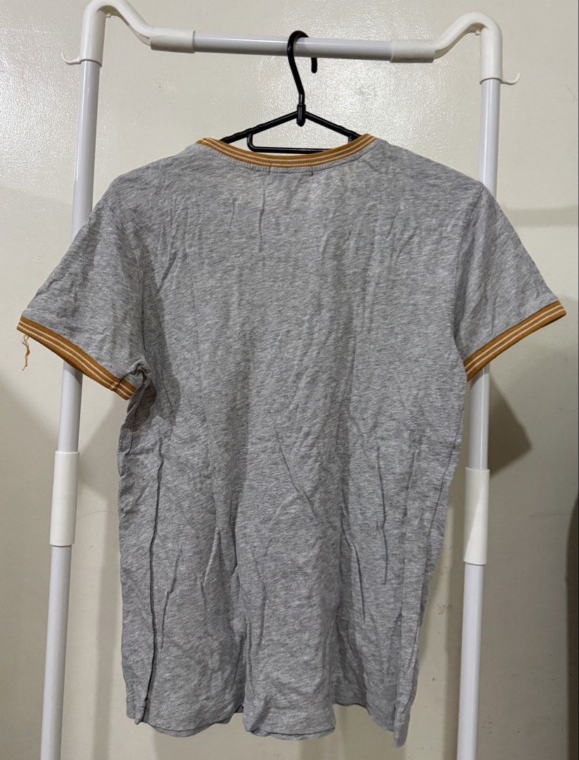 Forever 21 Grey 'Classic' Ringer T-shirt (Category: Tshirts & Polo Shirts ) located in Manila. Submitted by lovedbyan (Listing ID 1462877568, Image 2). Description: -S-M - Forever 21 -Gray t-shirt - Features 'Classic' text graphic - Contrast trim on collar and sleeves - Perfect for casual outfits.