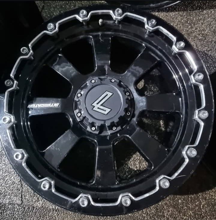 Fortuner Montero MAGS (Category: Mags and Tires) located in Manila. Submitted by enriquegutierrez (Listing ID 1462758655, Image 3). Description: For Sale! 4 pcs mags LENSO INTIMIDATOR 8, made in Thailand size 20 inches, 20x9.5 , 6 holes, pcd 139 bought 140k with nitto grappler tires before Now selling for 39k *MAGS ONLY 4pcs* never been used, 4pcs mags only, fit for MONTERO, EVEREST, MU-X, FORTUNER, NISSAN TERRA CALL 09321935911 Wag na po magtano