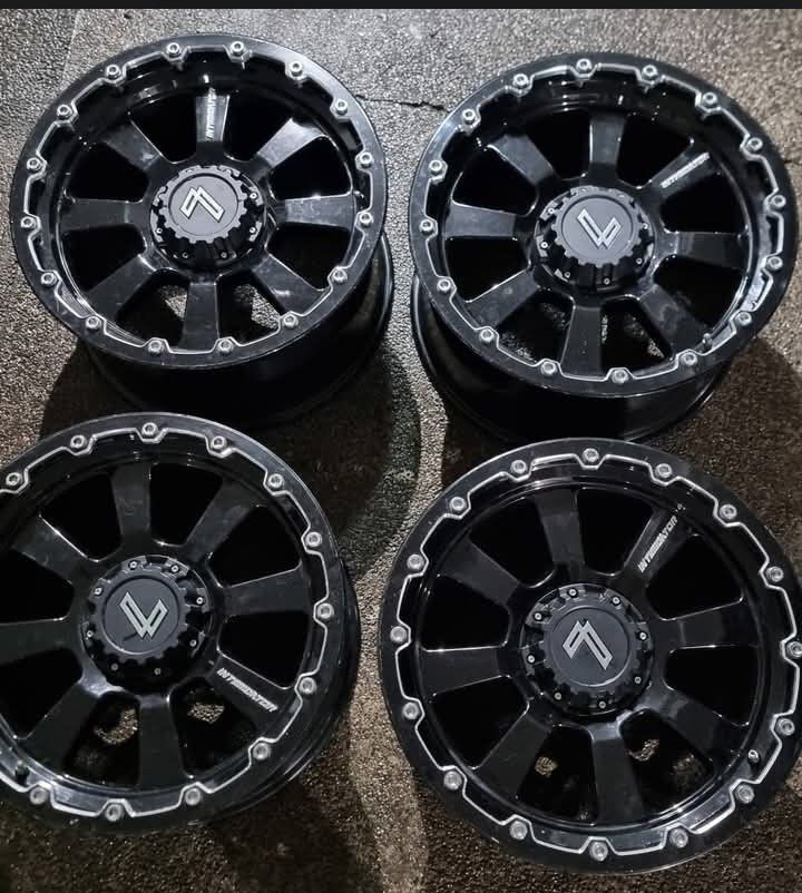 Fortuner Montero MAGS (Category: Mags and Tires) located in Manila. Submitted by enriquegutierrez (Listing ID 1462758655, Image 2). Description: For Sale! 4 pcs mags LENSO INTIMIDATOR 8, made in Thailand size 20 inches, 20x9.5 , 6 holes, pcd 139 bought 140k with nitto grappler tires before Now selling for 39k *MAGS ONLY 4pcs* never been used, 4pcs mags only, fit for MONTERO, EVEREST, MU-X, FORTUNER, NISSAN TERRA CALL 09321935911 Wag na po magtano