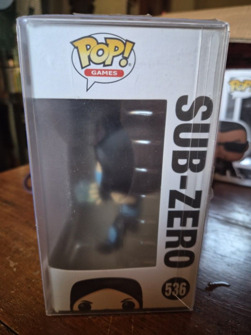 Funko Pop Sub-Zero Mortal Combat 536 (Category: Designer & Blind Box Toys) located in Makati City. Submitted by jaimee.shop (Listing ID 1462700017, Image 2). Description: - Funko Pop! Mortal Combat 536 - Sub-Zero - Ideal for Funko collectors - Includes a protective plastic case.