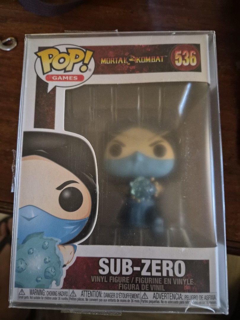 Funko Pop Sub-Zero Mortal Combat 536 (Category: Designer & Blind Box Toys) located in Makati City. Submitted by jaimee.shop (Listing ID 1462700017, Image 1). Description: - Funko Pop! Mortal Combat 536 - Sub-Zero - Ideal for Funko collectors - Includes a protective plastic case.