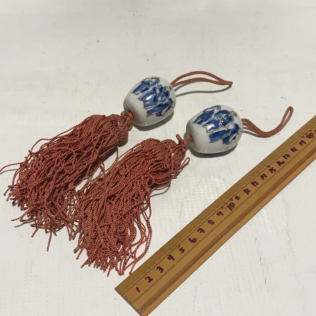 Fuuchin Japanese Scroll Weights #5033 (Category: Vintage Collectibles) located in Malabon City. Submitted by mldg.surplus (Listing ID 1462762132, Image 1). Description: MLDG Surplus Reminder: •Expect minimal flaws such as stain, lint, scratches etc. •No reservation, we can accept your offer, but it doesn't mean that the item is reserved. •No other picture. All pictures are posted already. •Battery operated items does not included battery when pur