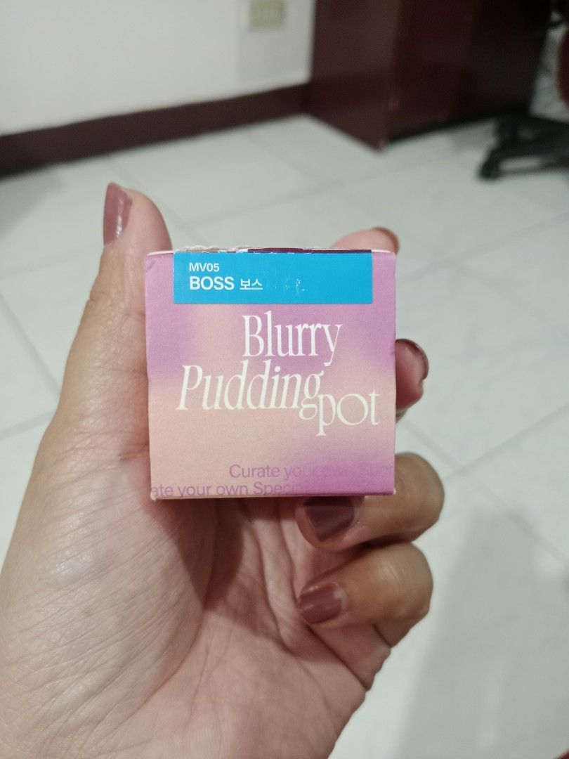 FWEE BLURRY PUDDING POT in "BOSS" (Category: Makeup) located in Calamba. Submitted by louisabella2123 (Listing ID 1462823138, Image 1). Description: used once for swatch.