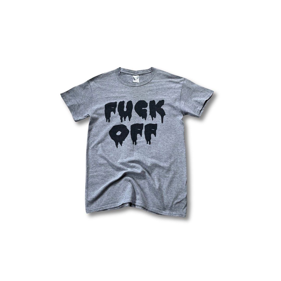 Gildan F*ck Off Tee (Category: Tshirts & Polo Shirts ) located in Panabo. Submitted by curated.dept (Listing ID 1462725454, Image 1). Description: size small 18 width, 25 length excellent condition 10/10 color rate flawless/no issues.