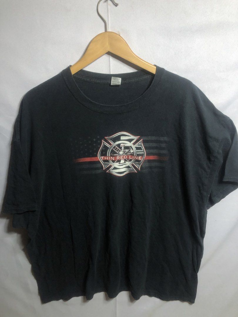 Gildan fireman graphic (Category: Tshirts & Polo Shirts ) located in Cagayan de Oro. Submitted by kennymiiiiii (Listing ID 1462690216, Image 1). Description: 23*30 No issue Need wash C49.