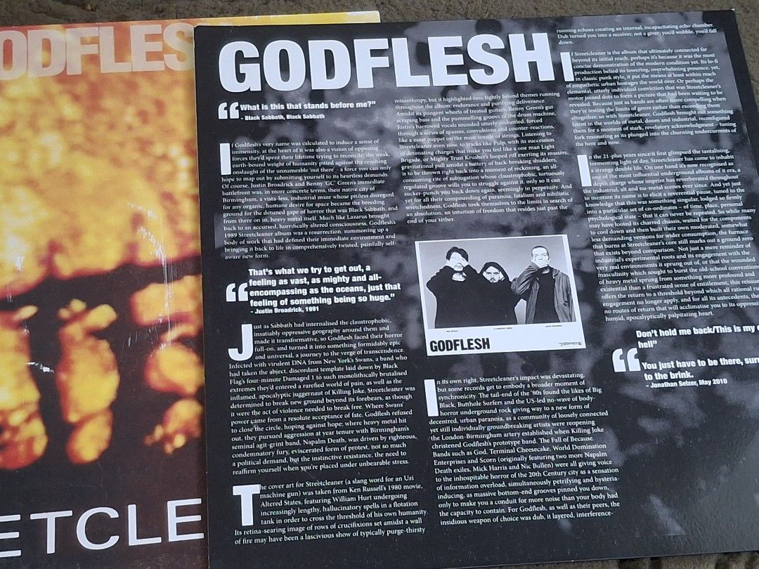 GODFLESH - Streetcleaner ( Vinyl LP ) (Category: Vinyls) located in Davao. Submitted by vintageklasiks (Listing ID 1462758276, Image 2). Description: .