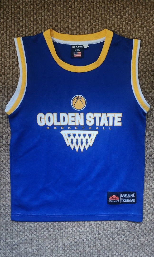 Golden state jersey (Category: Babies & Kids Fashion) located in Quezon City. Submitted by jacqueline_velasco14 (Listing ID 1462875019, Image 1). Description: Payment via Bpi or gcash.