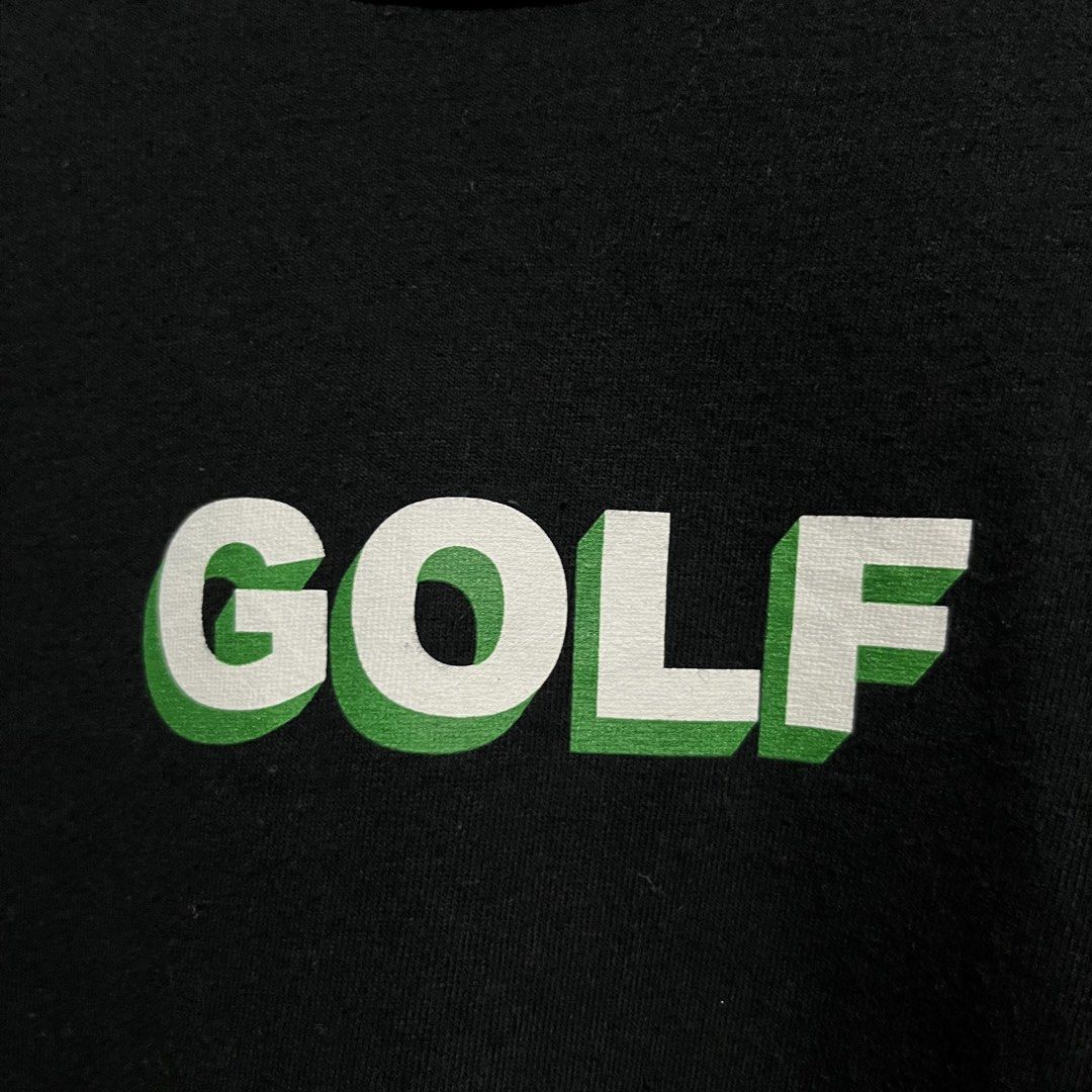 Golf Wang Tee by Tyler the creator (Category: Tshirts & Polo Shirts ) located in Davao. Submitted by lwndvo (Listing ID 1462878236, Image 3). Description: Golf Wang Tee by Tyler the creator Excellent UC Dimensions: Width: 21 Length: 28 Issue/s: Minor lints Price: 700.