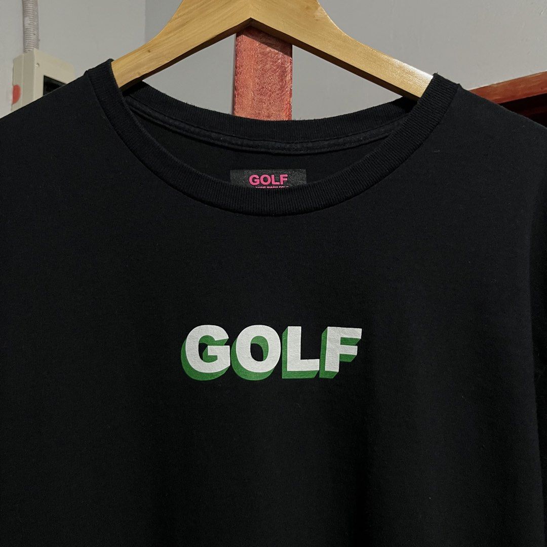 Golf Wang Tee by Tyler the creator (Category: Tshirts & Polo Shirts ) located in Davao. Submitted by lwndvo (Listing ID 1462878236, Image 1). Description: Golf Wang Tee by Tyler the creator Excellent UC Dimensions: Width: 21 Length: 28 Issue/s: Minor lints Price: 700.