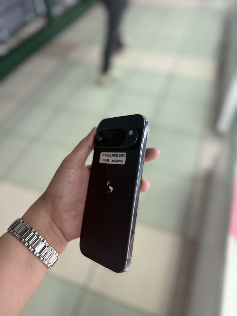 Google pixel 9 Pro 256GB Openline no issues (Category: Google Pixel) located in San Juan City. Submitted by najihahtelecomshop2018 (Listing ID 1462818533, Image 3). Description: Legit Store | Original unit FOR SALE | TRADE / SWAP ▫️INSTALLMENT thru: 🔸Credit Card (straight / installment) 🔸Ggives / Gcredit + 6% interest 🔸Spay Later + 6% interest (RFS: Buy and Sell any kinds of Gadgets) Description: Google pixel 9 Pro 256GB ( other GB are also av
