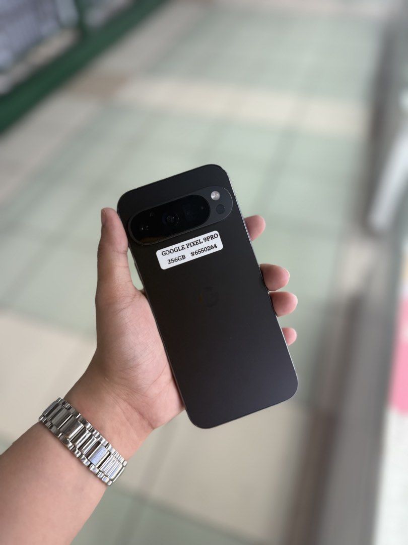 Google pixel 9 Pro 256GB Openline no issues (Category: Google Pixel) located in San Juan City. Submitted by najihahtelecomshop2018 (Listing ID 1462818533, Image 1). Description: Legit Store | Original unit FOR SALE | TRADE / SWAP ▫️INSTALLMENT thru: 🔸Credit Card (straight / installment) 🔸Ggives / Gcredit + 6% interest 🔸Spay Later + 6% interest (RFS: Buy and Sell any kinds of Gadgets) Description: Google pixel 9 Pro 256GB ( other GB are also av