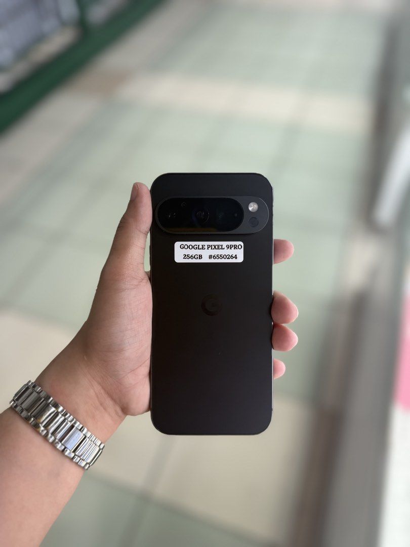 Google pixel 9 Pro 256GB Openline no issues (Category: Google Pixel) located in San Juan City. Submitted by najihahtelecomshop2018 (Listing ID 1462818533, Image 2). Description: Legit Store | Original unit FOR SALE | TRADE / SWAP ▫️INSTALLMENT thru: 🔸Credit Card (straight / installment) 🔸Ggives / Gcredit + 6% interest 🔸Spay Later + 6% interest (RFS: Buy and Sell any kinds of Gadgets) Description: Google pixel 9 Pro 256GB ( other GB are also av
