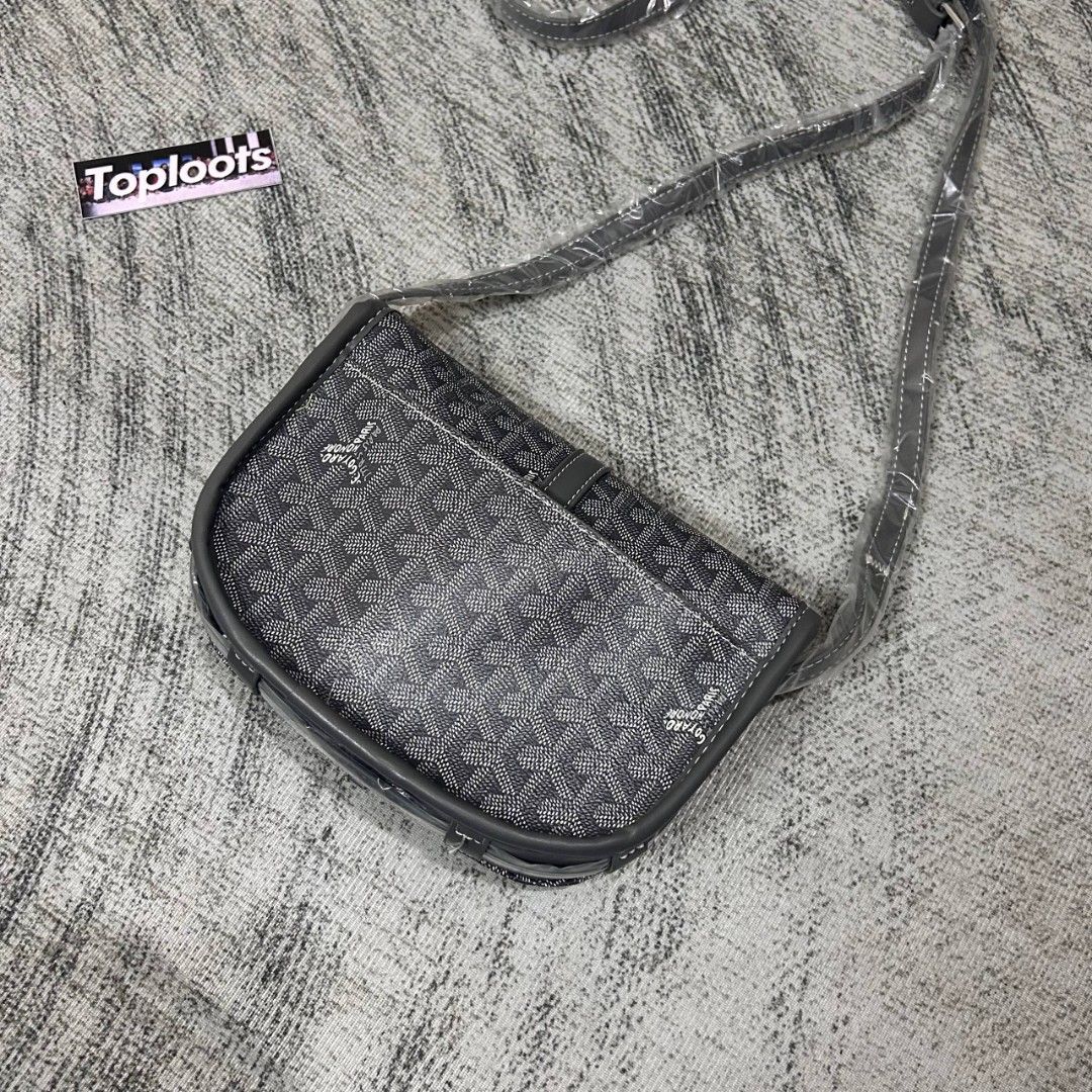 Goyard Belvedere Slingbag Gray (Category: Cross-body Bags) located in Quezon City. Submitted by mr.joaquin999 (Listing ID 1462779542, Image 2). Description: Brandnew with box Onhand Ready To Ship! 1,299 + sf.