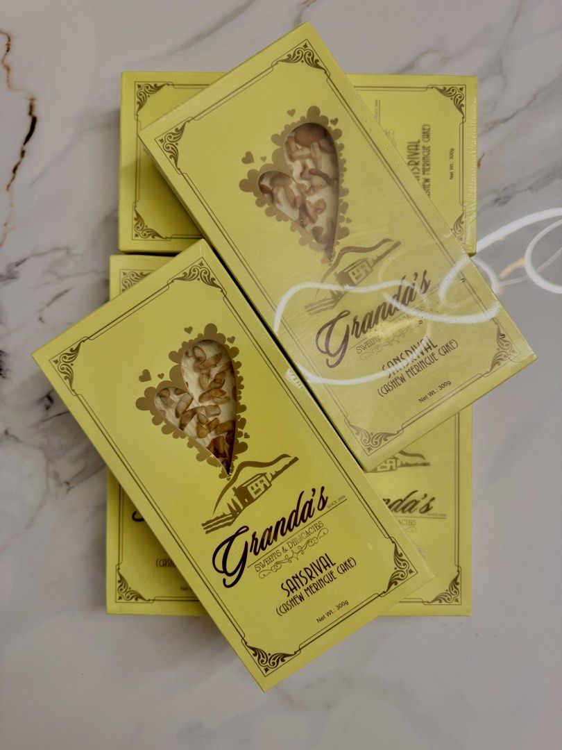 Granda’s Sansrival (Category: Chilled & Frozen Food) located in Manila. Submitted by kstyles.ph (Listing ID 1462797689, Image 1). Description: Granda’s Sansrival 300g Freshly available in QC ₱370/box PM to order.