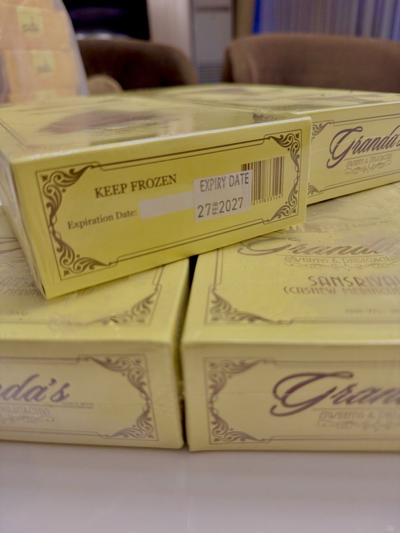 Granda’s Sansrival (Category: Chilled & Frozen Food) located in Manila. Submitted by kstyles.ph (Listing ID 1462797689, Image 3). Description: Granda’s Sansrival 300g Freshly available in QC ₱370/box PM to order.
