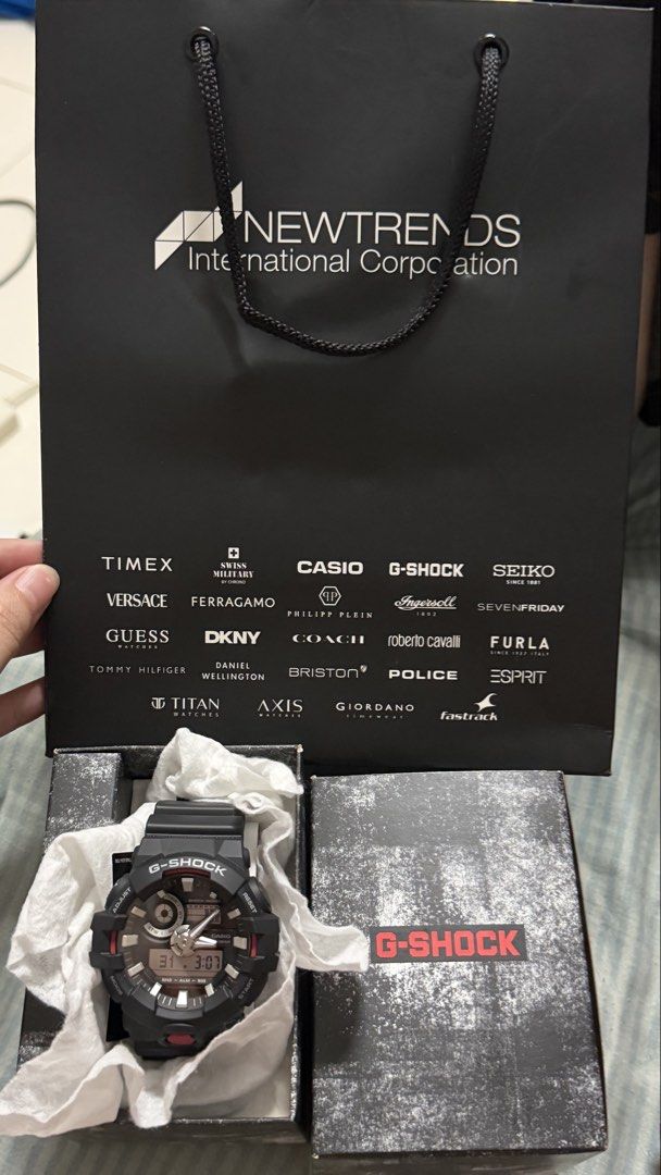 G-shock GA-700 (Category: Men's Watches) located in Manila. Submitted by chiyaseeds12 (Listing ID 1462754346, Image 2). Description: - Brand: G-Shock - Model: GA-700 - Condition: Excellent, New - Features: Shock-resistant, durable design - Style: Rugged, sporty, bold Slightly nego :) QC loc.