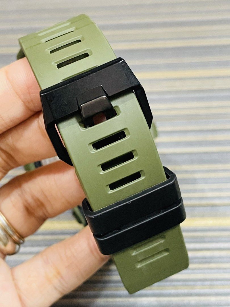 G-Shock G-Squad GBD800 Military (Category: Men's Watches) located in Paranaque City. Submitted by kjoyyy (Listing ID 1462861469, Image 3). Description: G-Shock G-Squad GBD800 Military 48mm case size Good running condition Preloved used watch Authentic/Original Watch only!! with provided box ordinary.