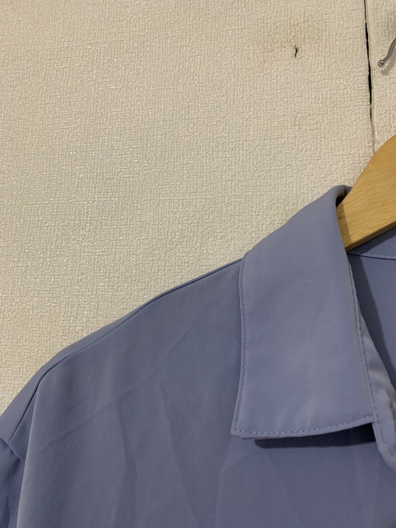 GU women light blue stretch top (Category: Blouses) located in Calamba. Submitted by melaicas (Listing ID 1462811590, Image 3). Description: Armpit laid flat-20 inches Length-26 inches .