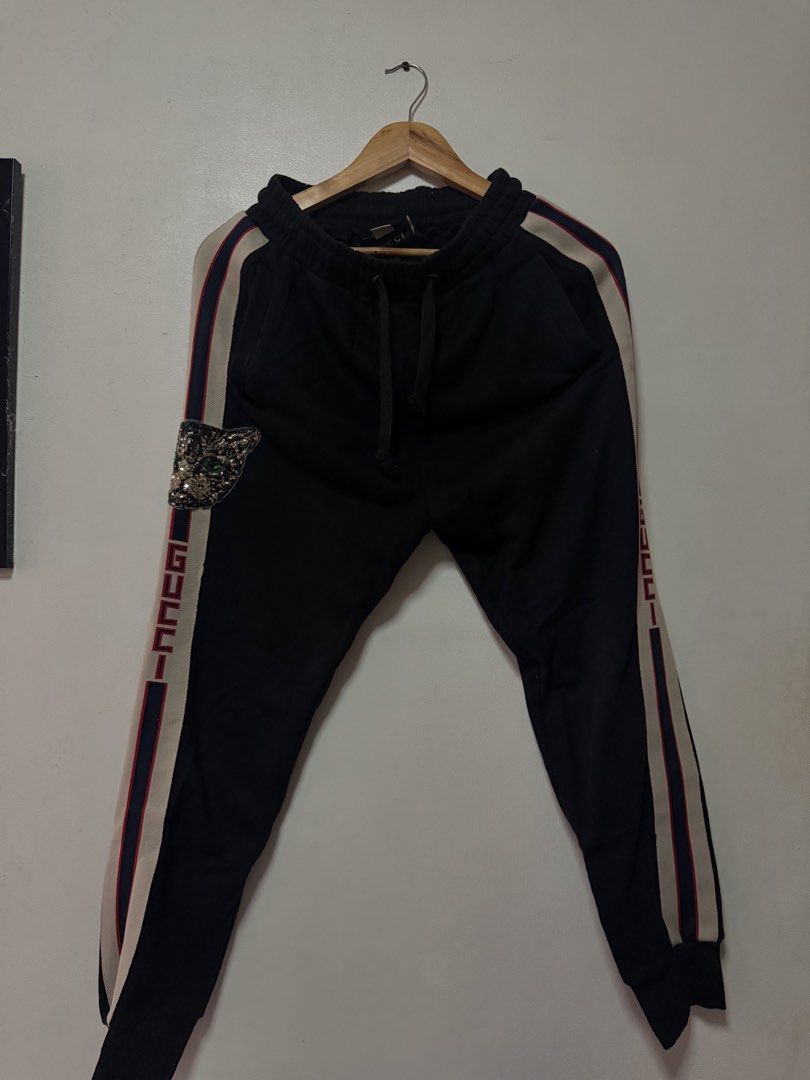 Gucci side tape sweatpants (Category: Luxury Apparel) located in Quezon City. Submitted by oggoodsph (Listing ID 1462706190, Image 2). Description: .