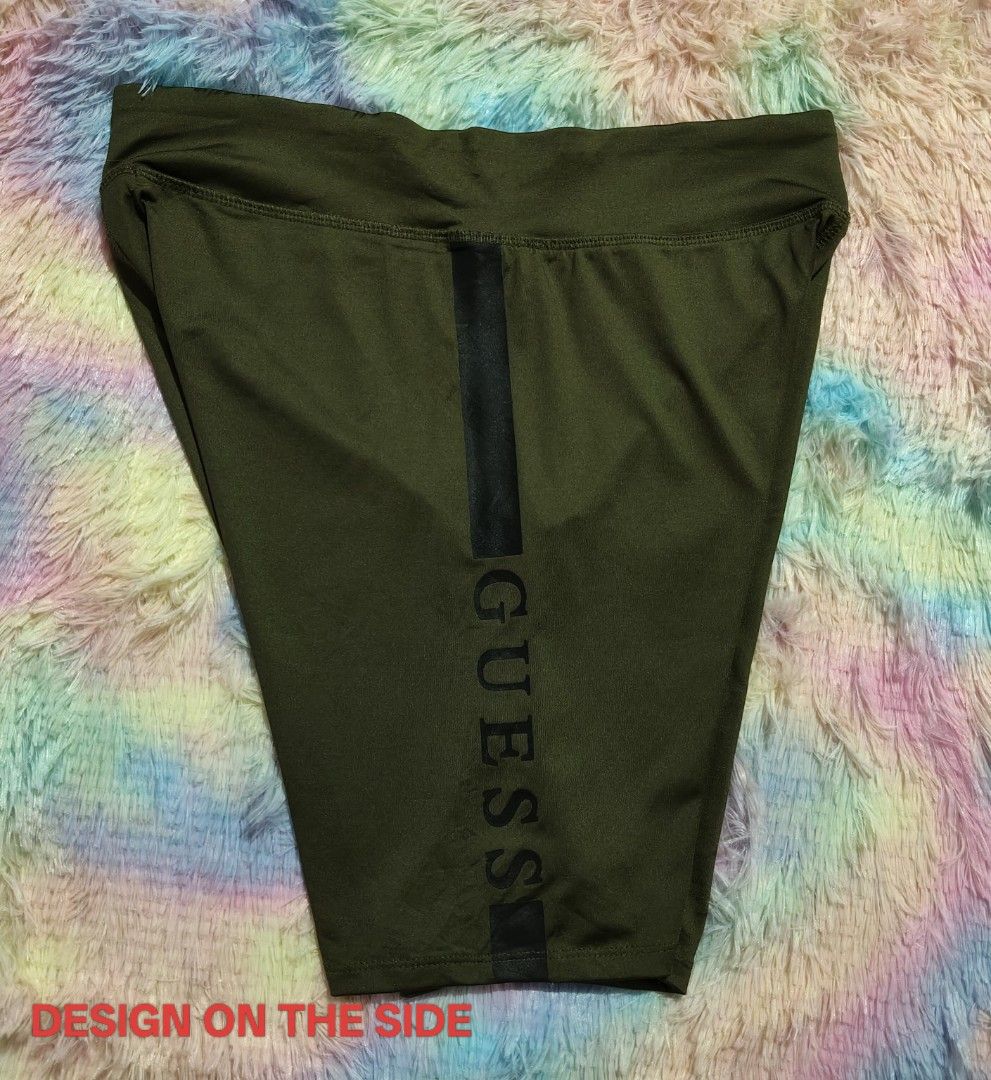 GUESS HIGH-WAISTED CYCLING SHORTS (Category: Activewear) located in Quezon City. Submitted by bratinella168 (Listing ID 1462773208, Image 2). Description: LIKE NEW!!! GUESS HIGH-WAISTED CYCLING SHORTS MEDIUM ON TAG BUT IT CAN FIT TO LARGE EXCELLENT CONDITION WAISTLINE: 28-31 INCHES HIPS: 32-36 INCHES LENGTH: 18 INCHES.