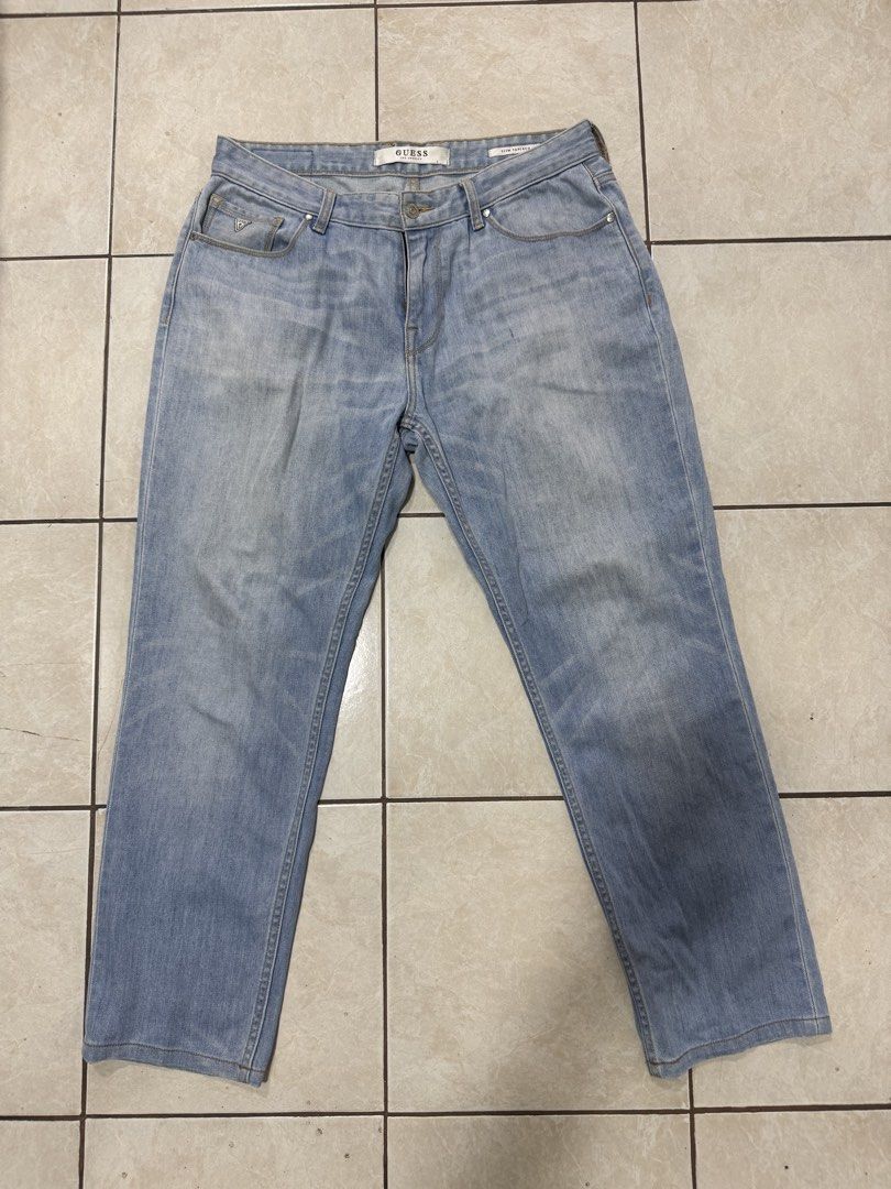 Guess Jeans (Category: Jeans) located in Quezon City. Submitted by ysm888 (Listing ID 1462758657, Image 1). Description: Guess Jeans for Mens Size 33 Decluttering.
