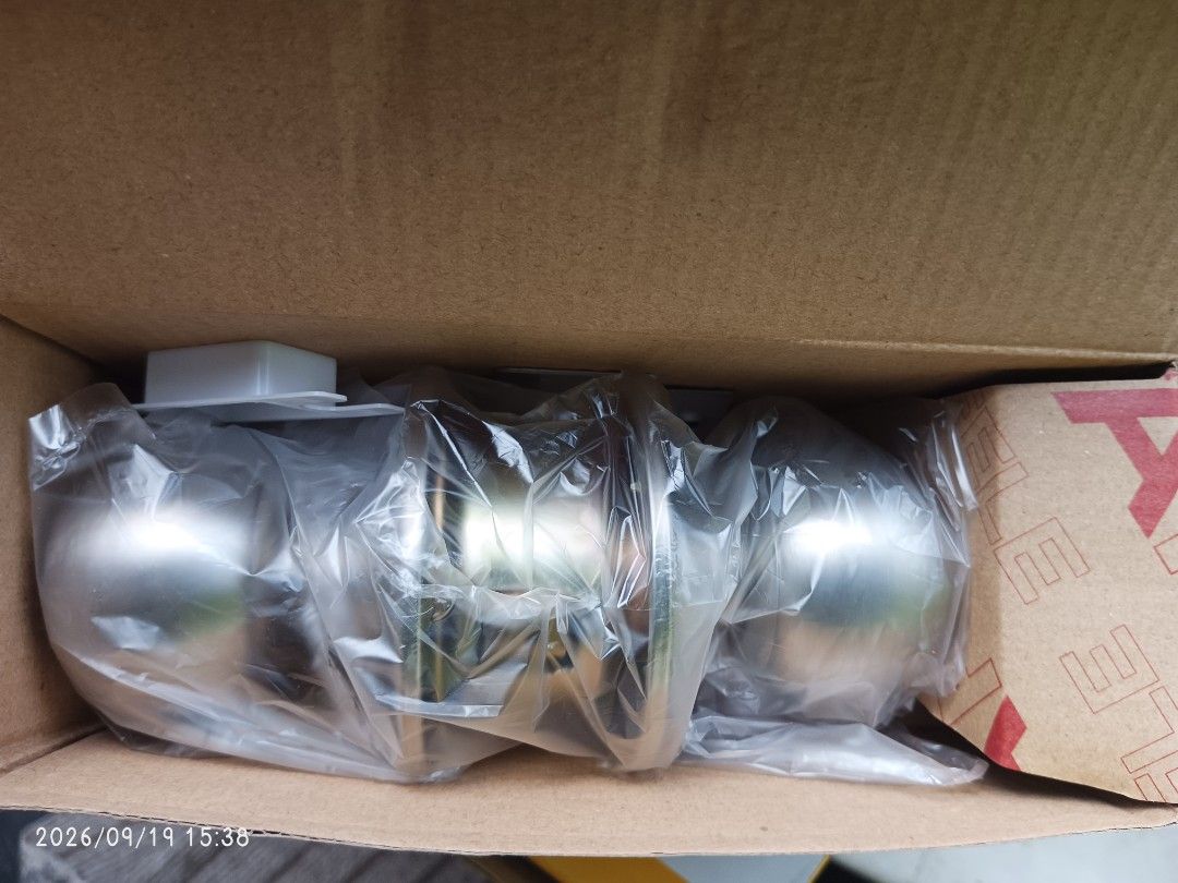 HAFELE Startec 911.64.163 Door Lock Set (Category: Locks, Doors & Gates) located in Muntinlupa City. Submitted by marim45981 (Listing ID 1462802045, Image 2). Description: - Brand New HAFELE Startec Door Lock Set - Model: 911.64.163 - Unopened, original packaging - Includes all parts shown in images - Ideal for home renovations or replacing old locks - Feel free to ask any questions!.
