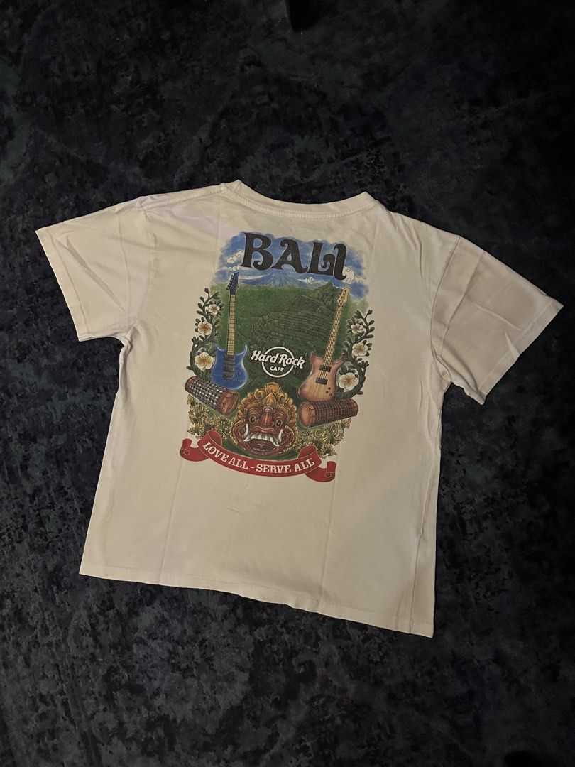 Hard Rock Cafe Bali Tee (Category: Shirts) located in Makati City. Submitted by grxggy (Listing ID 1462806601, Image 2). Description: Hard Rock Café Bali Tee White Size: Small.