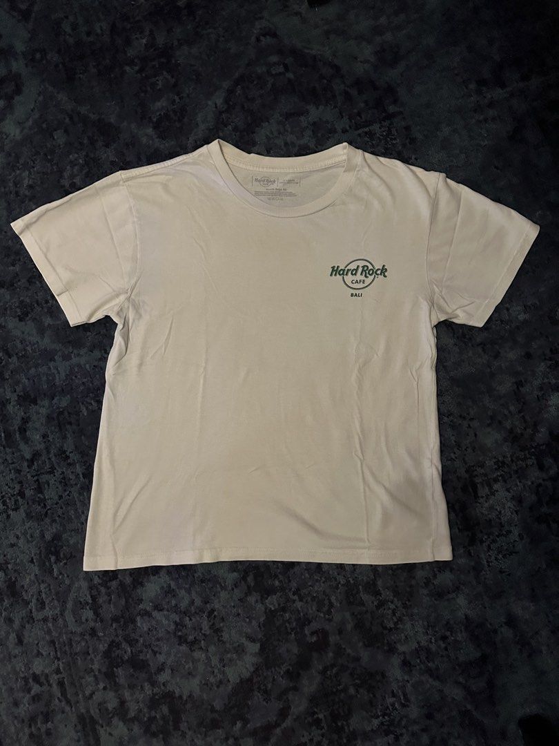 Hard Rock Cafe Bali Tee (Category: Shirts) located in Makati City. Submitted by grxggy (Listing ID 1462806601, Image 1). Description: Hard Rock Café Bali Tee White Size: Small.