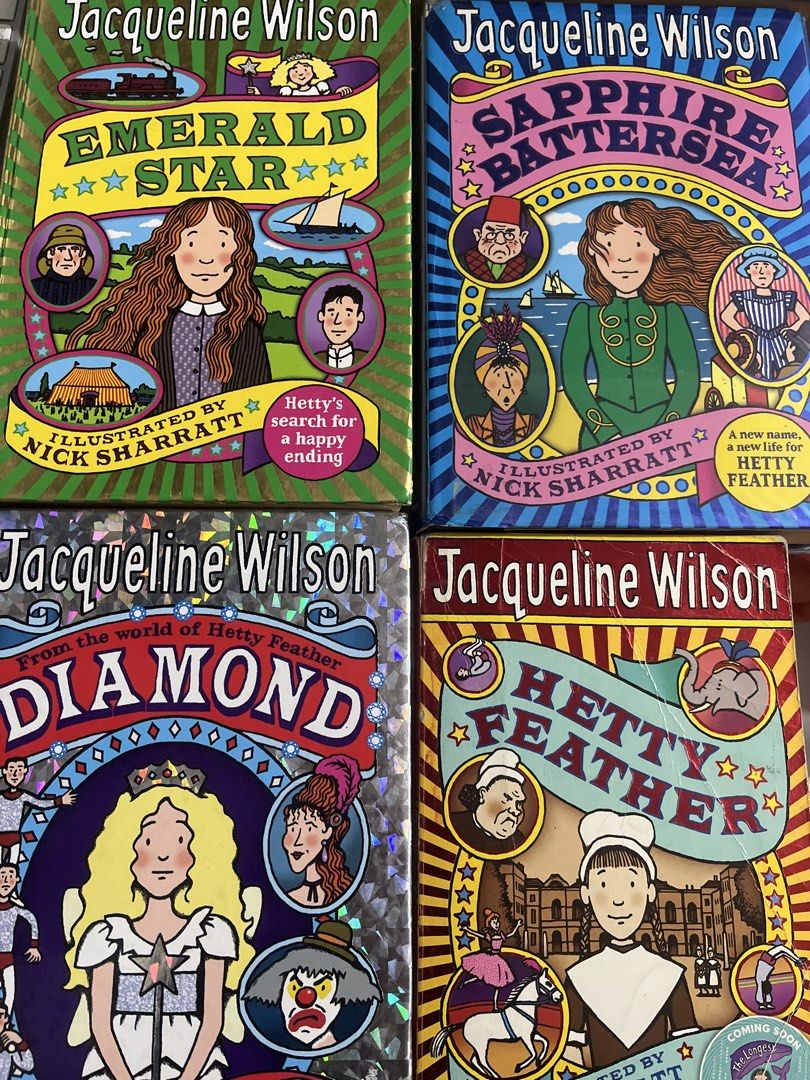 HARDBOUND JACQUELINE WILSON BOOK TAKE ALL8 (Category: Storybooks) located in Makati City. Submitted by girlydy (Listing ID 1462856022, Image 2). Description: .
