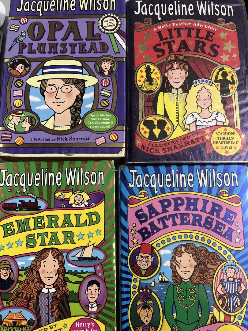 HARDBOUND JACQUELINE WILSON BOOK TAKE ALL8 (Category: Storybooks) located in Makati City. Submitted by girlydy (Listing ID 1462856022, Image 1). Description: .