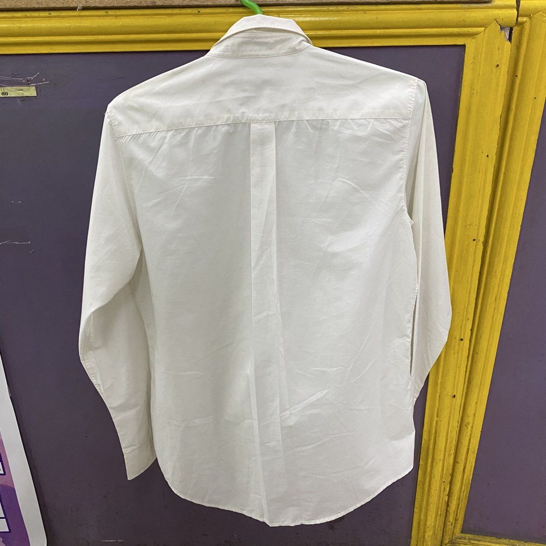 HARE Japan White Long Sleeve Button-Down Shirt (Category: Tshirts & Polo Shirts ) located in Imus. Submitted by kingbhatsdrygoods (Listing ID 1462742388, Image 2). Description: KingBhats HUB Please read below before inquiring or making a purchase. ✨ 👕 ITEM DETAILS (Inches): • Shoulder: 17.5 • Width: 20.5 • Length: 24.5 • Sleeve Length: 24.5 • Flaws/Issues: none 📌 ORDER & PAYMENT RULE: • First to pay, first served. No reservations. • Payment mus