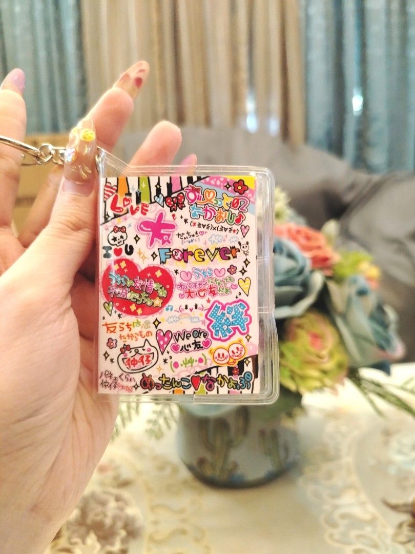 Heisei Retro Fancy Mini Notebook Keychain Charm (Category: Character Goods) located in San Fernando. Submitted by jpmarketplace2023 (Listing ID 1462806484, Image 1). Description: 💚 All items are authentic from Japan. 💛 MOP: GCash (❌️ GCash Protect) 🩵 MOD: LBC only (❌️ S. Checkout, COD, COP) 💙 Meet-up: Vista Mall, San Fernando, Pampanga 💜 All items are on-hand. 🧡 First to pay gets the item first. ❤️ Breakable items are packed with care and c
