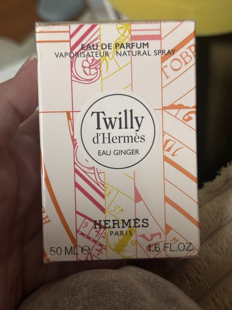 Hermes Twilly d'Hermes Eau Ginger Eau De Parfum 50ml (Category: Fragrance & Deodorants) located in Meycauayan. Submitted by trixirias (Listing ID 1462760725, Image 1). Description: - Brand: Hermes - Fragrance: Twilly d'Hermes Eau Ginger Eau De Parfum - Type: Natural Spray - Size: 50ml / 1.6 fl.oz price slightly negotiable product is brand new and sealed mod: lalamove, j&t mop: gcash, bpi.