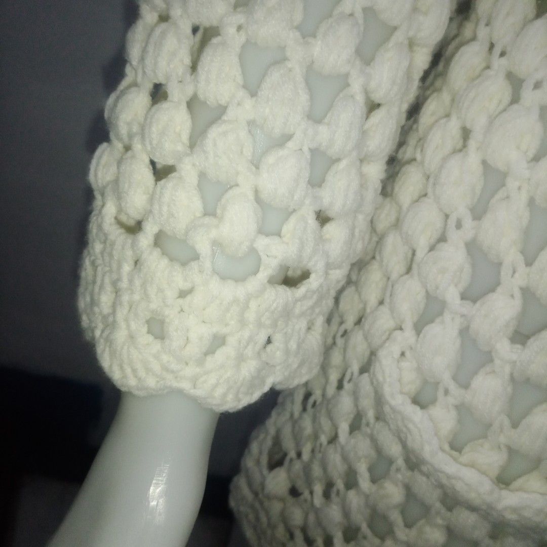 High Quality Crochet Cardigan (Category: Coats, Jackets and Outerwear) located in Manila. Submitted by shoekendi (Listing ID 1462782456, Image 2). Description: looks new.