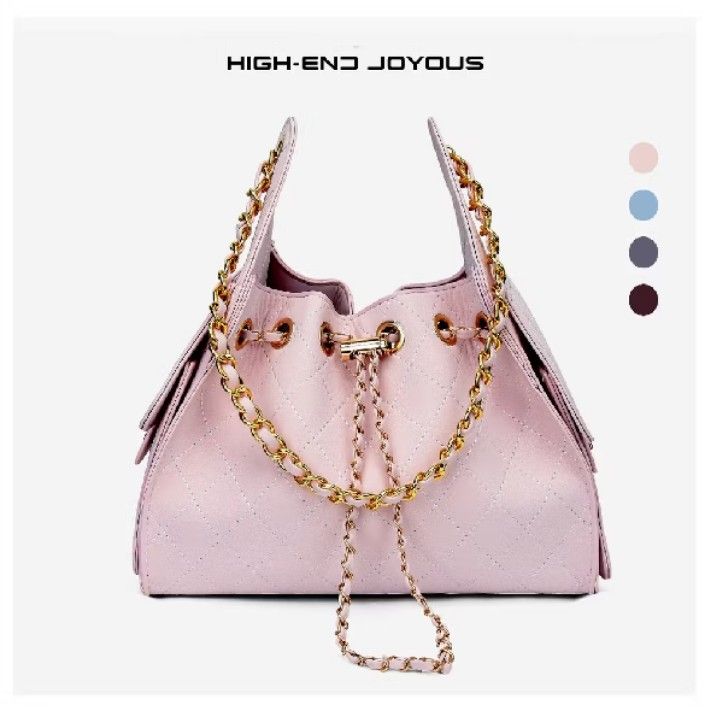 HIGH-END JOYOUS Quilted Chain Bucket Bag (Category: Cross-body Bags) located in Caloocan City. Submitted by mysticocean-122d (Listing ID 1462871927, Image 1). Description: .