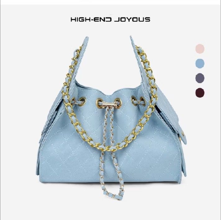 HIGH-END JOYOUS Quilted Chain Bucket Bag (Category: Cross-body Bags) located in Caloocan City. Submitted by mysticocean-122d (Listing ID 1462871927, Image 2). Description: .