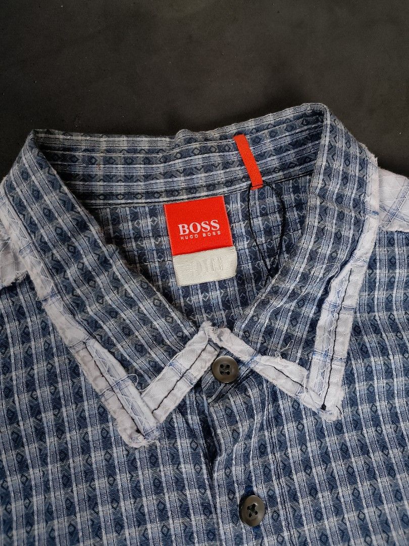 Hugo boss joyce polo button up (Category: Tshirts & Polo Shirts ) located in Magsaysay. Submitted by every.w3ar (Listing ID 1462842141, Image 3). Description: check each photo for more details no issue ❌.