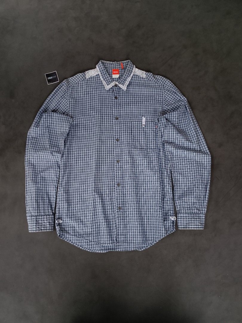 Hugo boss joyce polo button up (Category: Tshirts & Polo Shirts ) located in Magsaysay. Submitted by every.w3ar (Listing ID 1462842141, Image 1). Description: check each photo for more details no issue ❌.
