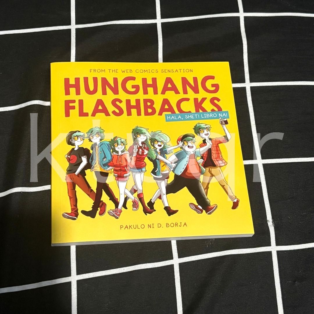 Hungghang Flashbacks Book 1 by D. Borja (Category: Storybooks) located in Imus. Submitted by ktpqr (Listing ID 1462741779, Image 1). Description: included in the box set, bought at mibf 2026 rfs: extra copy, i already have a copy of book 1 (1st print) *has a flaw at the back (see pics for reference) mop: gcash mod: ggx/lbc/meet-up.