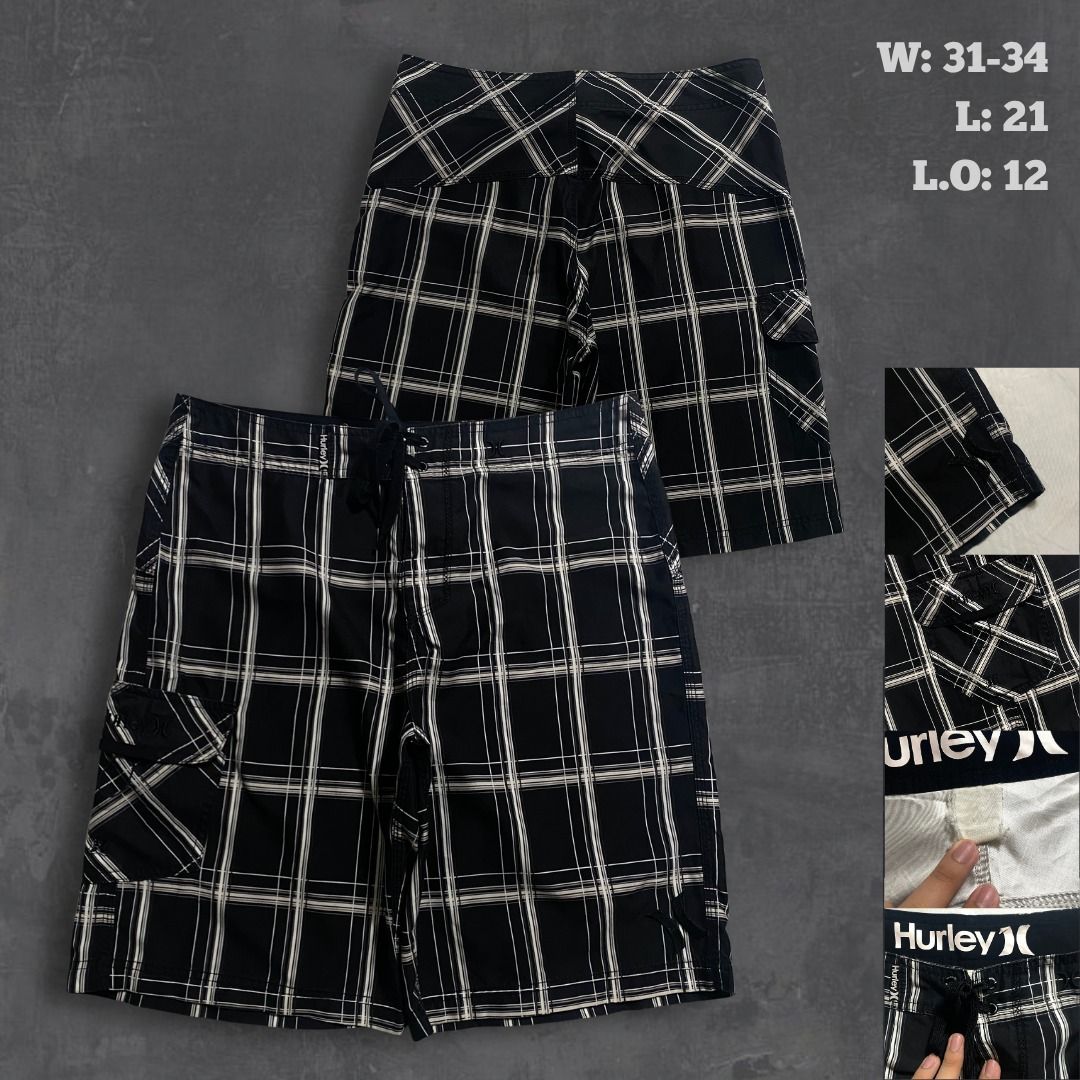Hurley Plaid Board Shorts (Category: Shorts) located in Rizal. Submitted by van.b (Listing ID 1462777098, Image 1). Description: Hurley Embroidered Plaid Board Shorts W: 31”-34” (slightly adjustable) L: 21” L.O: 12” ₱349 + shipping fee Embroidered designs, with side pocket Issue(s): None Color Rate: 9.5 We are not affiliated or associated with any of the brands featured. All trademarks and copyrights belong to their respective owners. .